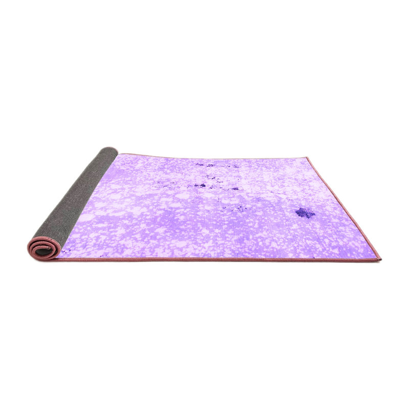 Tapis mauve Kalenna, Carré 8 pi x 8 pi