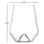 Monti Crystal Stemless Wine Glass