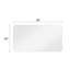 Fog Waterproof 5Mm Hd Silver Mirror - Wall Mounted For Bathroom, Bedroom Space Bathroom Mount, Multipurpose