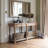 American style retro console table