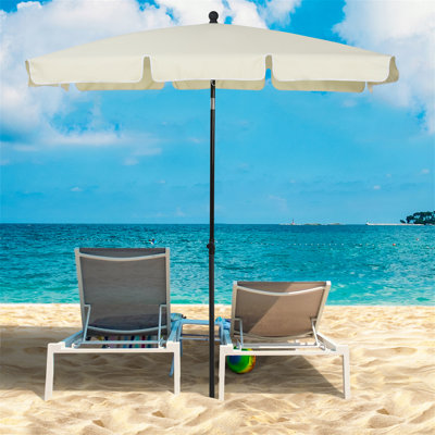 Britnei 198cm X 130cm Rectangular Tilt Market Parasol