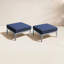 Belamar Outdoor Ottoman with Sunbrella Cushions-1378441841