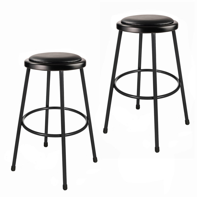 Tabouret Parvej, Noir