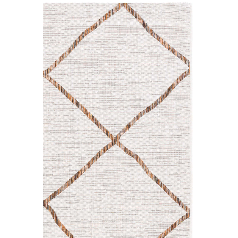 Tapis d'intérieur / extérieur à motif géométrique Capra Performance, Tapis de couloir 2 pi 3 po x 8 pi