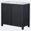 Sevy 18'' Free Standing Single Bathroom Vanity with Resin Top