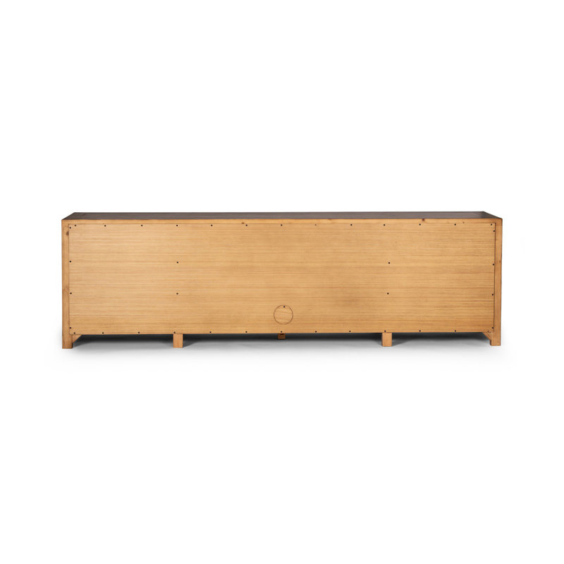 Gaines TV Stand for TVs up to 88", Dark Brown