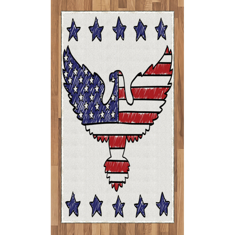 Tapis décoratif à longs poils en fibre de polyester haute densité Animal, Rectangle 2 pi 7 po x 5 pi
