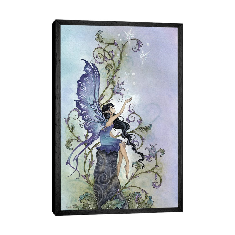 Creation 1 Piece Wall Art on Canvas, 101.6cm H x 66.04cm W x 3.81cm D, Black Framed