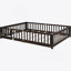 Lit plateforme au sol avec garde-corps et porte-1667633297-1667633326