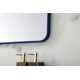 Sabine Metal Rounded Rectangle Wall Mirror