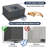 22" x 22" Drop-in Topmount Laundry Utility Sink 16 Gauge Stainless Steel Single Bowl Kitchen Sink with Bottom Grid & Noise Reduction Pads-73113450