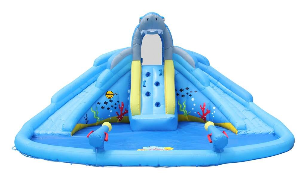 Costway piscine gonflable enfant canard avec jets et ventilateur