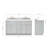 Partham 61" Double Bathroom Vanity Set-1258799918