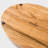  Acacia Wood Oval Serving Tray in Natural Finish