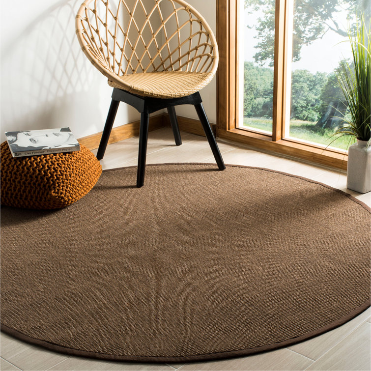 Monastiri Natural Fiber Sisal Pile Solid Color Rug