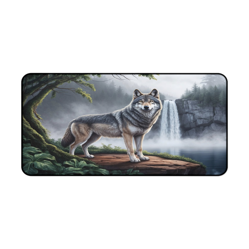 Polyester Desk Pad, 14.4x12.1