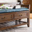 Banc de rangement pour chaussures 39,4 po avec tiroir-109650563