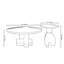 Table basse italienne artistique et créative