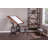 Hackett Adjustable Height Solid Wood Iron Drafting Table