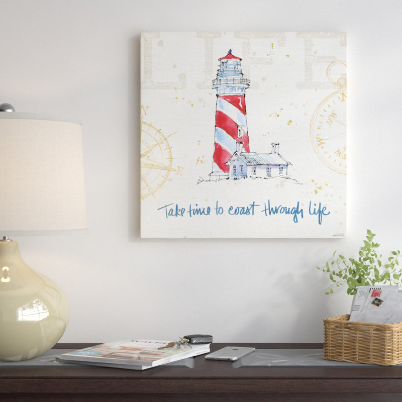 «Coastal Life VI», impression sur toile, H 37 po x l 37 po x P 1,5 po, Toile tendue, Pas de tapis