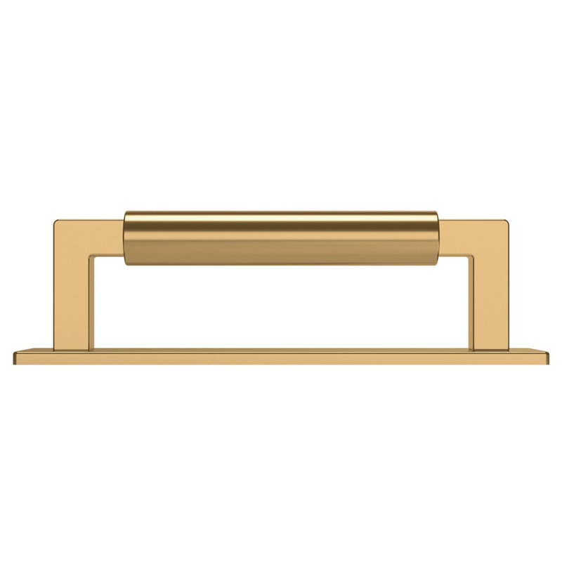 4926 Contemporary Back Plate, Non-Lacquered Brass