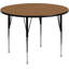Table ronde mobile en stratifié Goddard-12526355-40480849