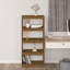 Jamarqus 135.5cm H Solid Wood Standard Bookcase-1449104108-1449104109