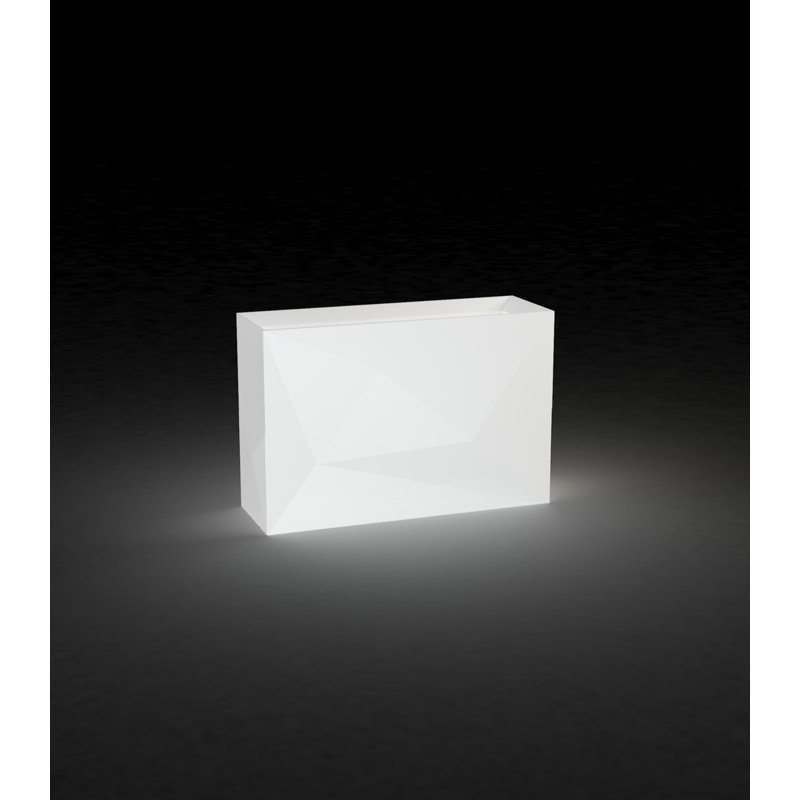 Faz Resin Planter Box, 31.5" H x 39.5" W x 20" D