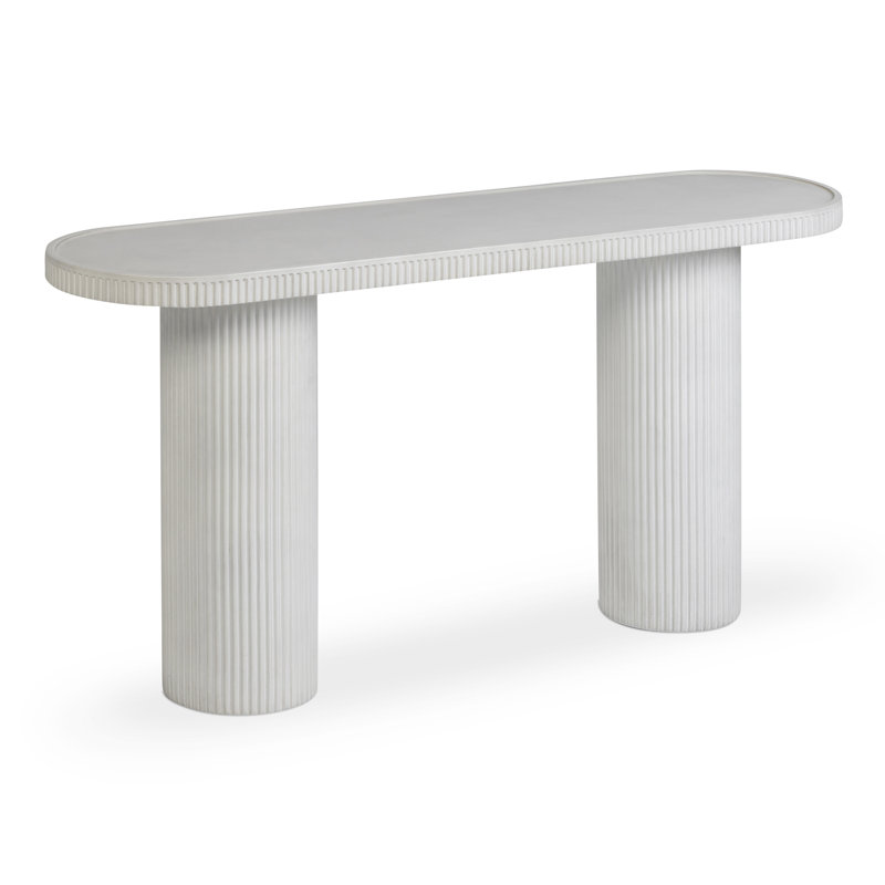 Console Darcy, Blanc