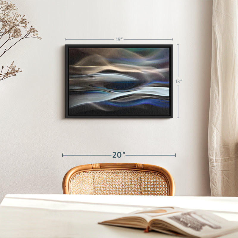«The Whale Wall Art», H 13 po x l 19 po