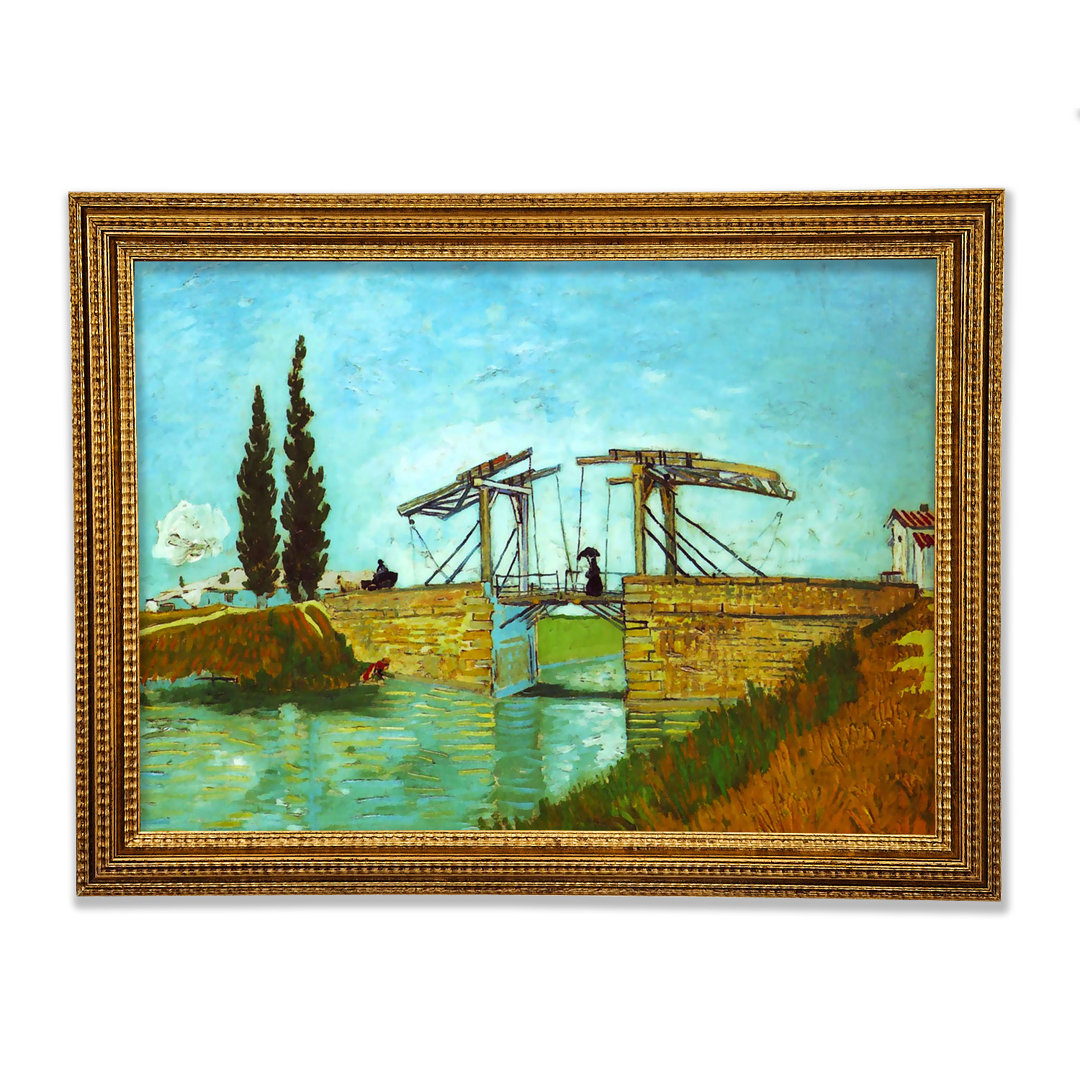 Van Gogh Brücke bei Arles - Einzelner Bilderrahmen Kunstdrucke