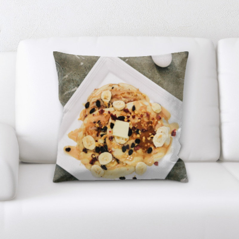 Microsuede Throw Pillow