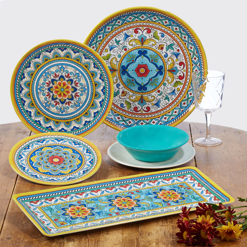 Certified International Portofino Set/6 Dinner Plate 11"