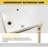 RENIST 14.96" Ceramic Undermount Bathroom Sink with Overflow-93609338