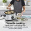 Programmable Stay Or Go Slow Cooker With Party Dipper Food Warmer