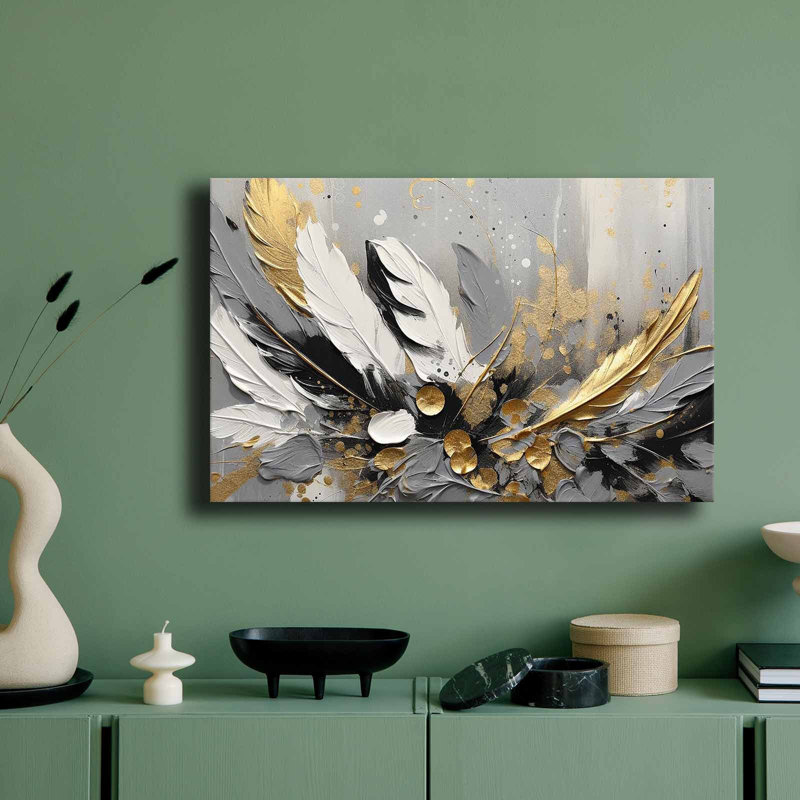 Stunning Decorative Canvas Painting, 17.7 x 27.6 Inches | 100% Canvas (Thickness: 0.1 Inches) on Durable 100% Pine Wood Frame | Perfect for Living Room, Bedroom & Office Decor, Vibrant Colors & Timeless Design