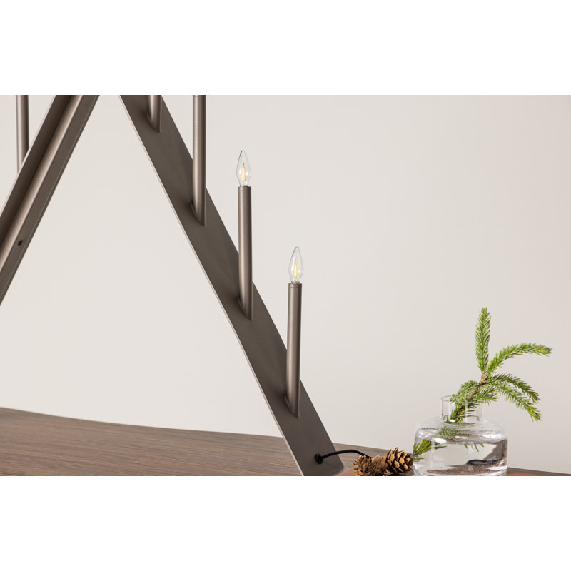 Muyi Steel Novelty Lamp, Mocca