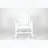 Oversized Outdoor Rocking Chair with Wood-Texture – All-Weather Resistant, White-1297838005