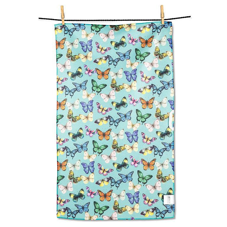 Butterflies Double Sided Tea Towel