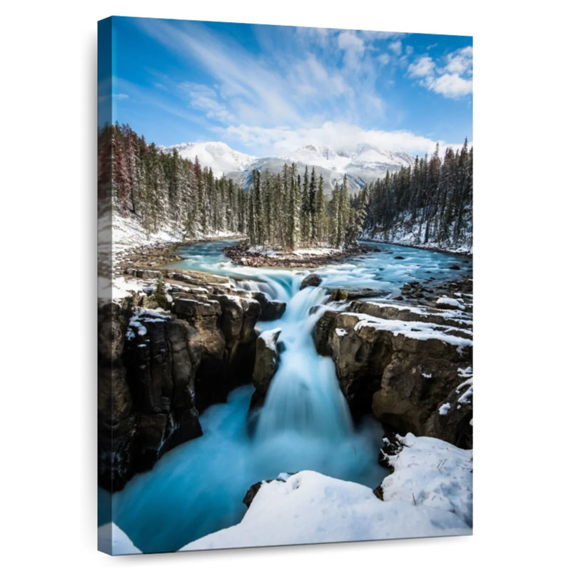 Alvord Frosty Waterfall, H 24 po x l 16 po