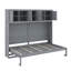 Lit escamotable avec armoires supérieures Murphy-1013385984-1013385995