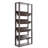 Hafner 71"H 5-Shelf Wood Open Back Bookcase-646967691