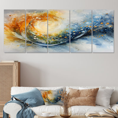 Olabode - Abstract Wall Art, art mural moderne pour le salon
