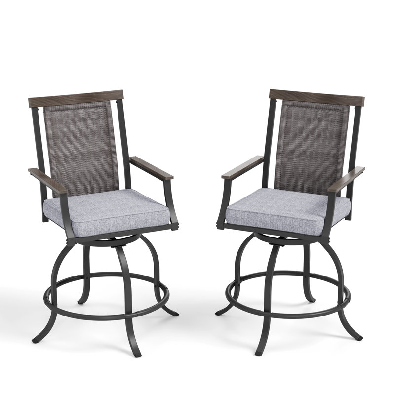 Alyne 27" Patio Bar Stools
