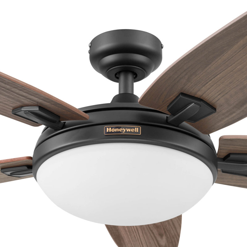 Carmel 48" Bowl Ceiling Fan Light Kit with Remote, Bronze