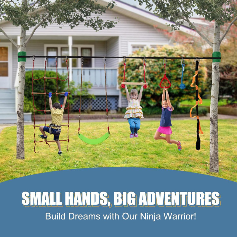 60 pi Ninja Warrior Obstacle Course