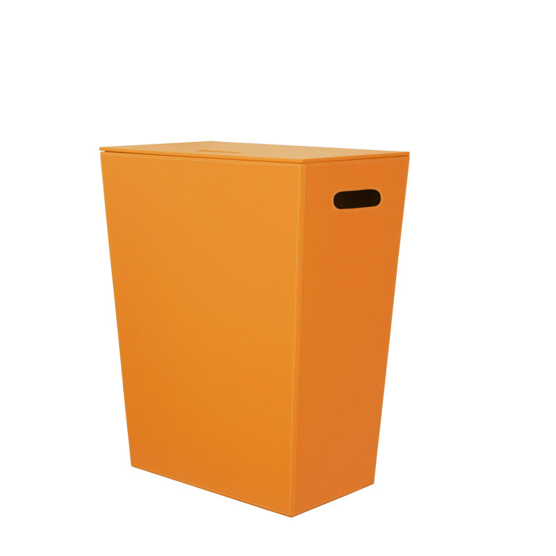 Panier à linge avec couvercle, Petit (H 18,9 po x l 16,9 po x P 10,2 po), Noir
