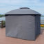 Tente de jardin pour terrasse avec rideaux 10 x 10 pi-99953532