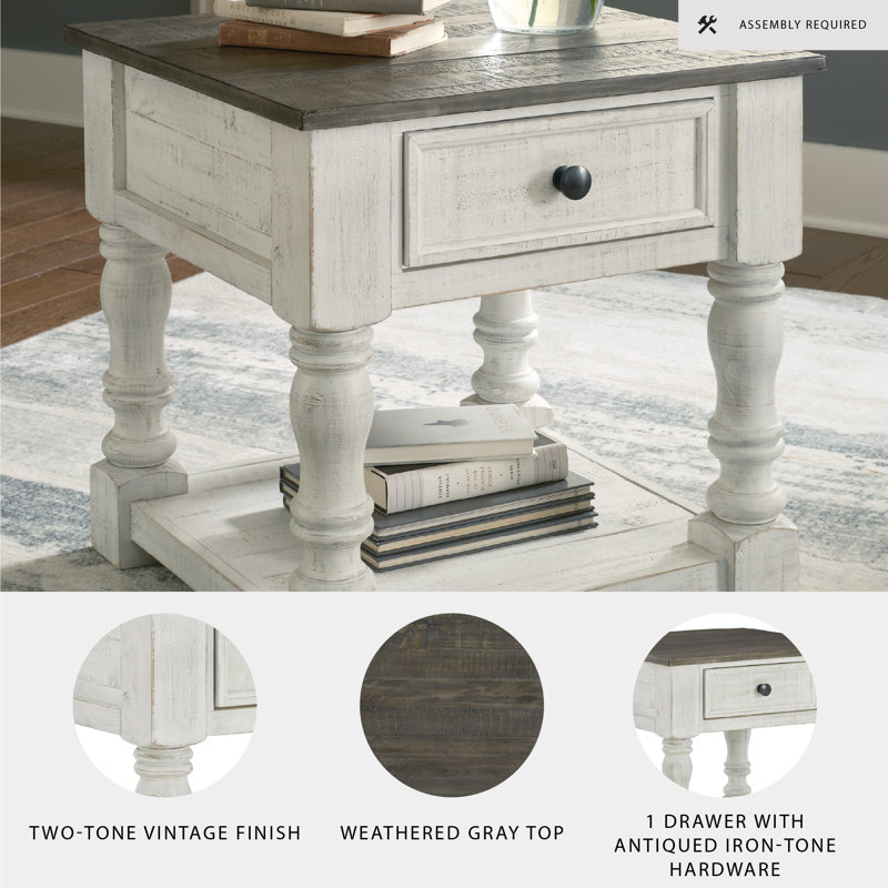 Darlicia End Table with Storage