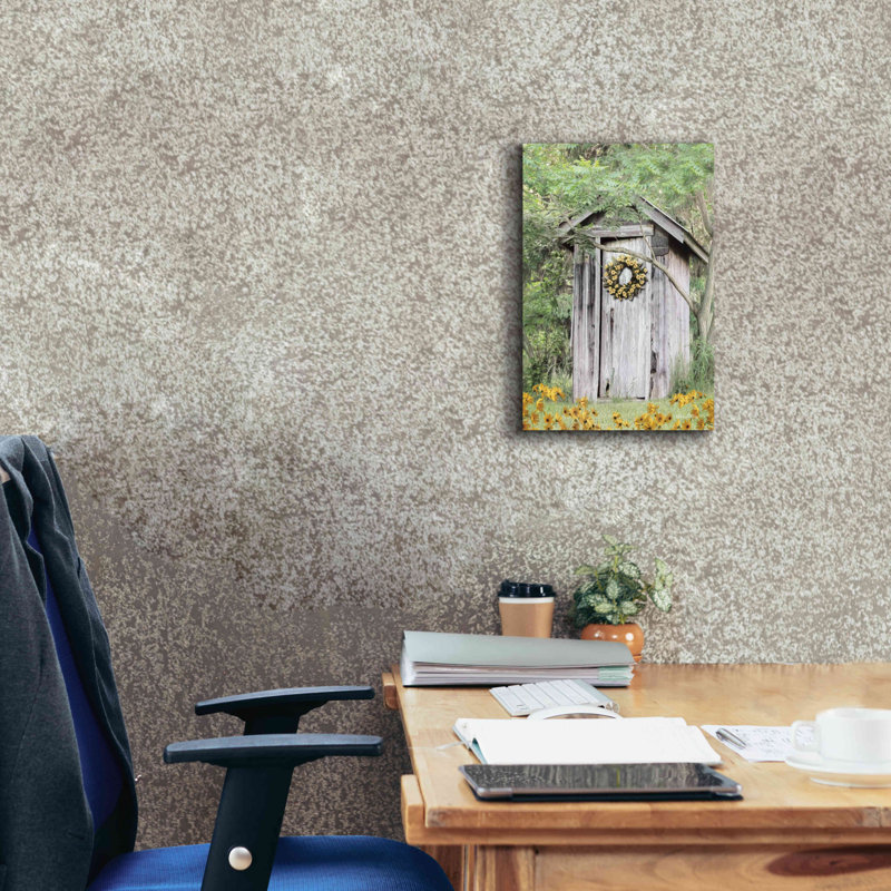 «Flower Power» par Lori Deiter, art mural sur toile, H 18 po x l 12 po x P 0,75 po